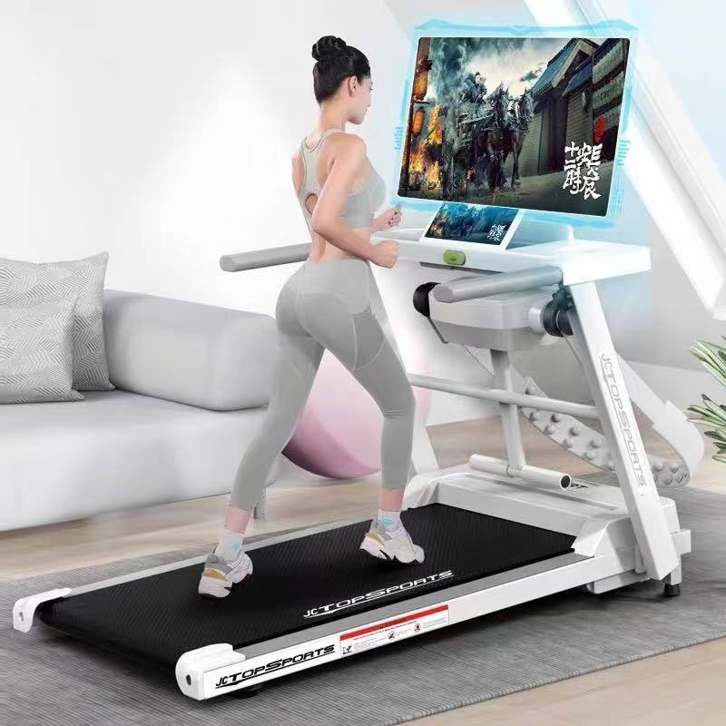 Running Pad Treadmill Elektrik Lipat Low Watt | Walking Pad Portable Gym Rumah