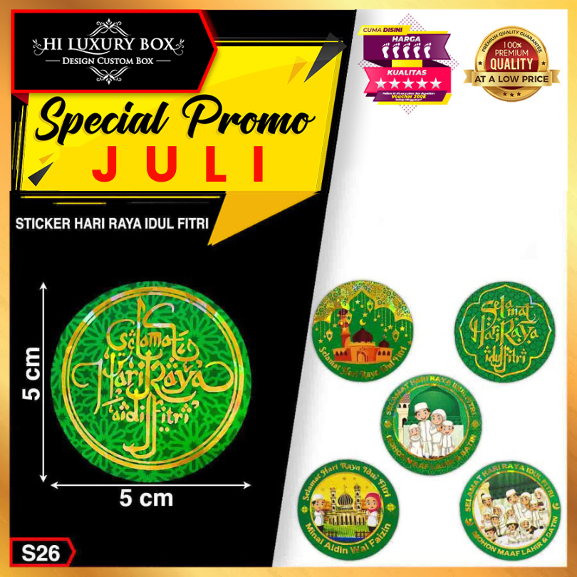 

Sticker Hari Raya Idul Fitri | Sticker Ucapan | Murah 5x5 Sticker Idul Fitri Sticker Lebaran