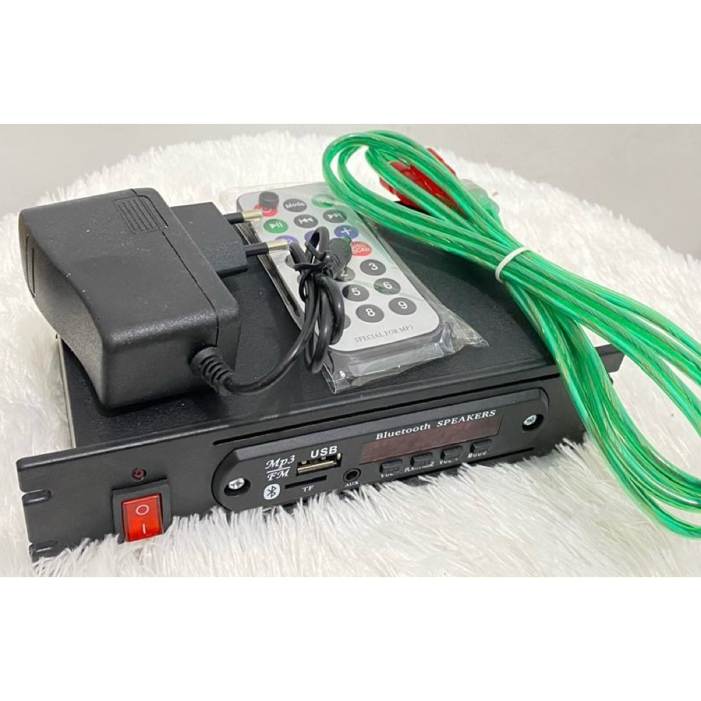 NEW Modul MP3 Bluetooth Radio FM Komplit Remote&Adaptor [terbaik][terlaris]