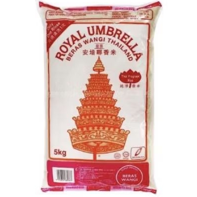 

Beras wangi umbrella Thailand | beras berkualitas 5 kg