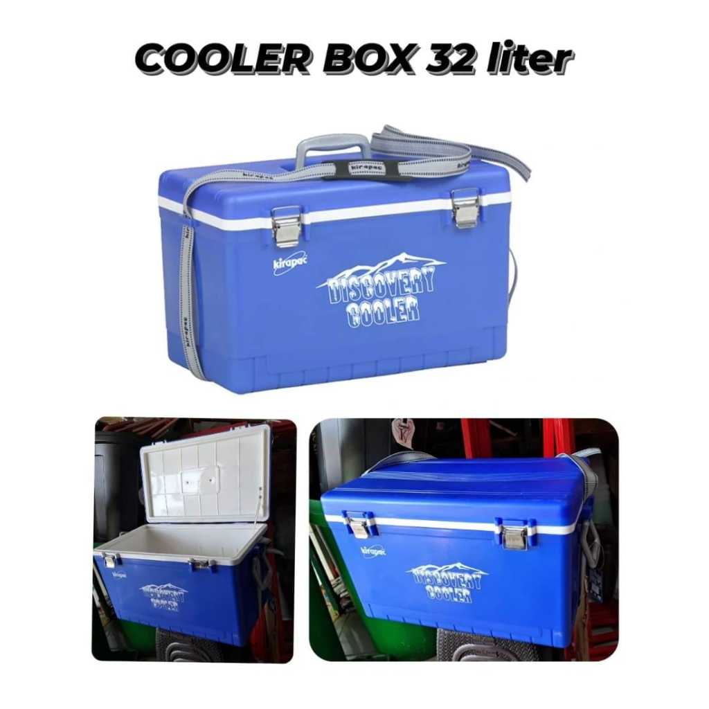 Cooler box 32 ltr - tempat es batu -  tempat pendingin minuman