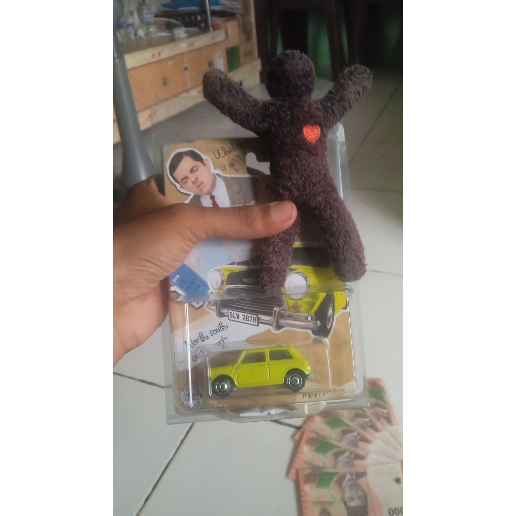 Matchbox Mr bean rare+boneka