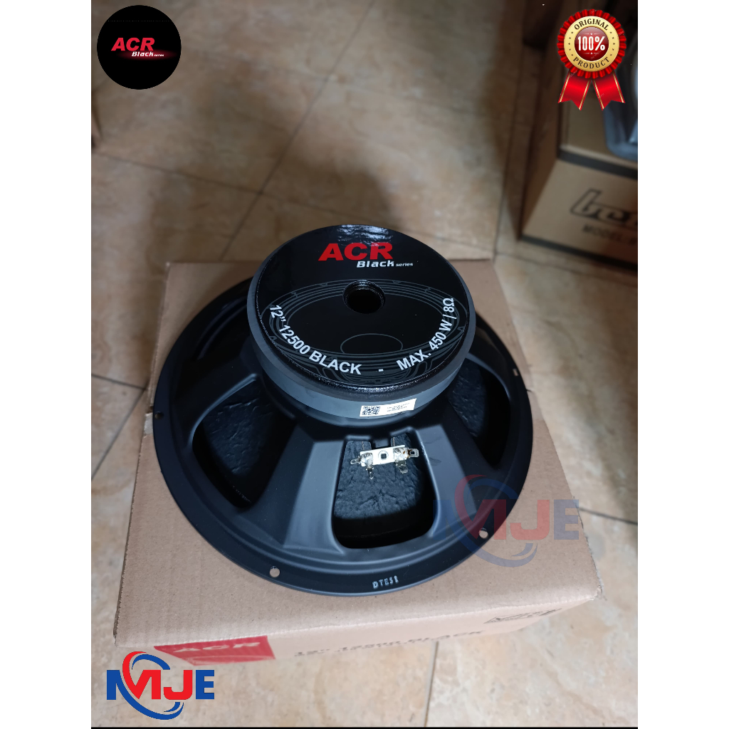 SPEAKER ACR 12 INC BLACK SPEAKER ACR 12500 BLACK