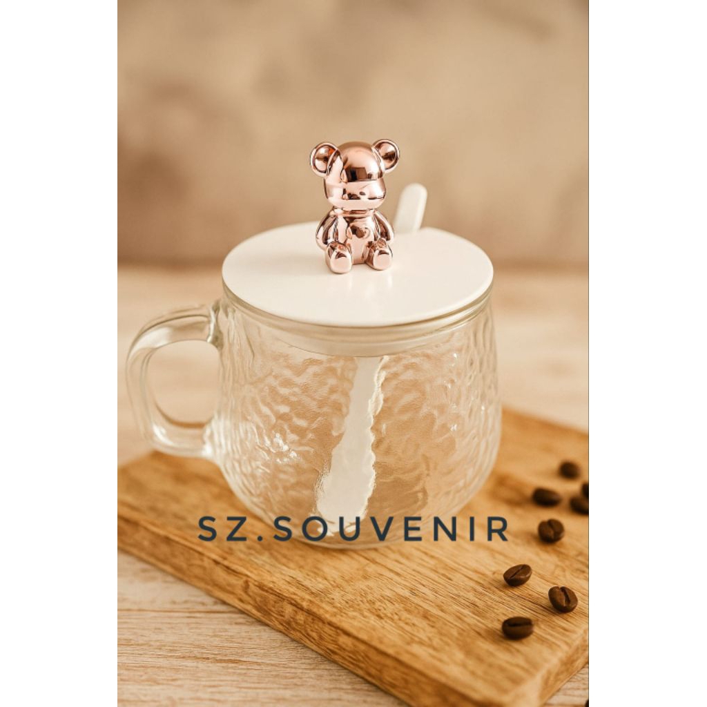 Gelas Mug Beruang/Souvenir Gelas Mug Aesthetic