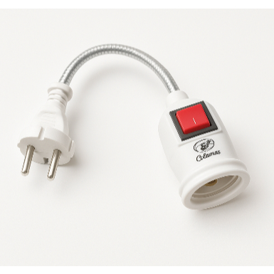 FITTING ANTIK / FITTING LAMPU FLEXIBEL + SAKLAR GAXINDO