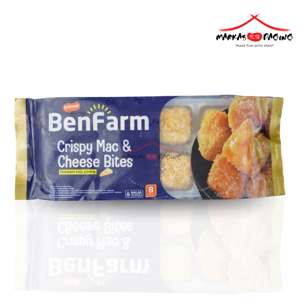 

BENFARM Mac & Cheese Bite 180gr - Markasdaging