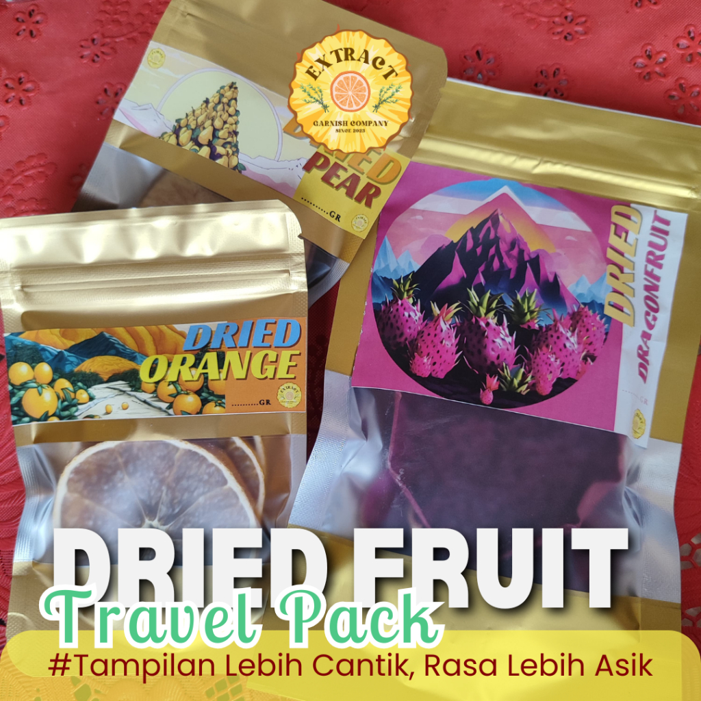 

[BUKAN KERIPIK]PREMIUM DEHYDRATED FRUIT | BUAH KERING | DRIED FRUIT | INFUSED WATER
