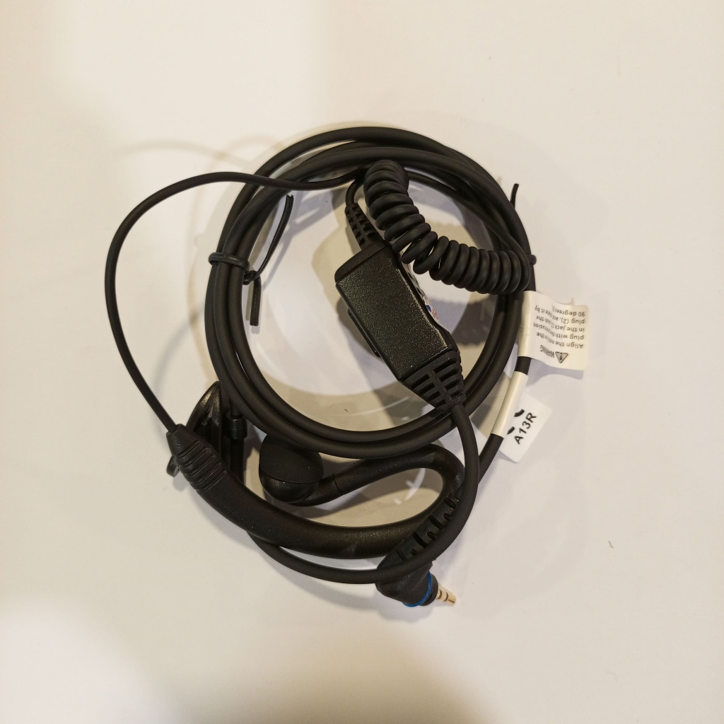 Handsfree Earphone Hytera PD378 PD368 PD358 Original