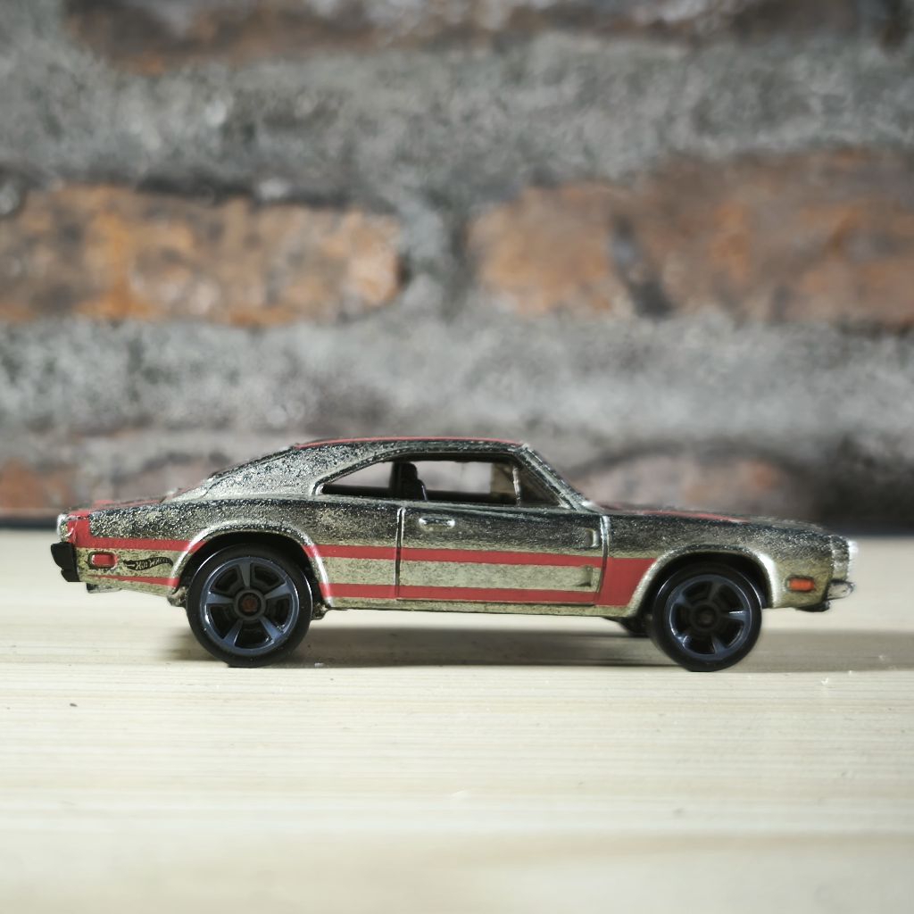 Hot Wheels '69 Dodge Charger 500 Zamac - Loose