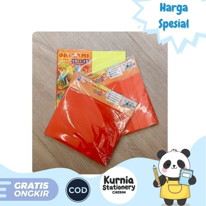 

Asturo Kertas Lipat Origami 15 x 15 (1 Pack/ 50 lembar)