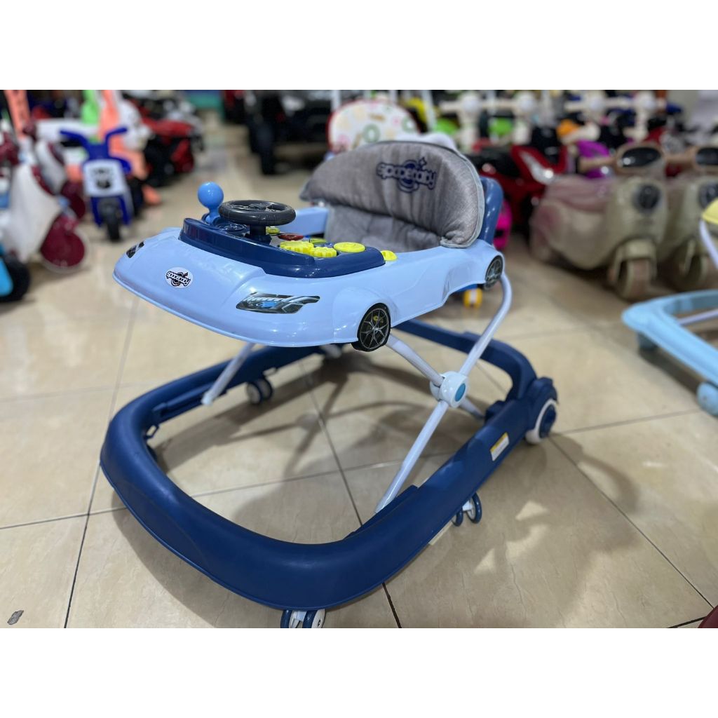Baby Walker Roda Dorongan Bayi Belajar Jalan Bayi