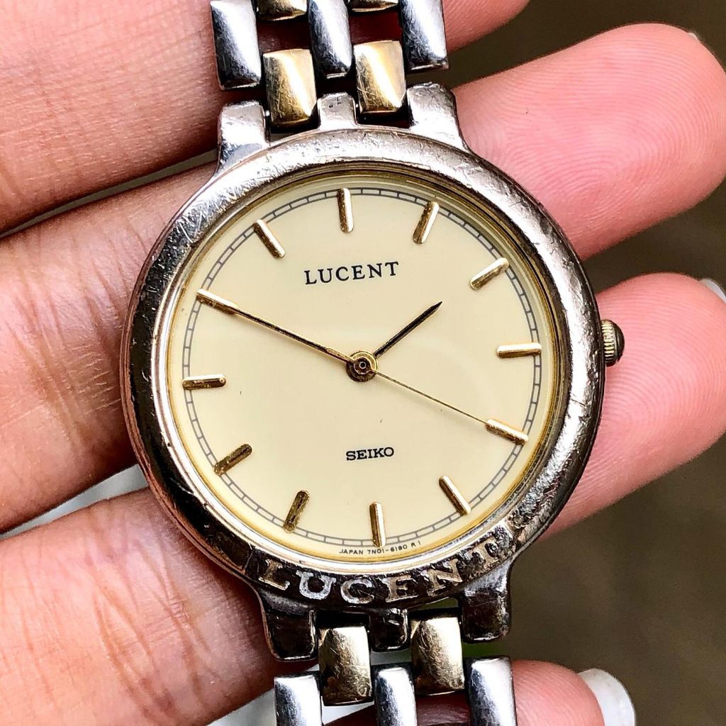 Seiko Lucent Quartz 7N01-6140