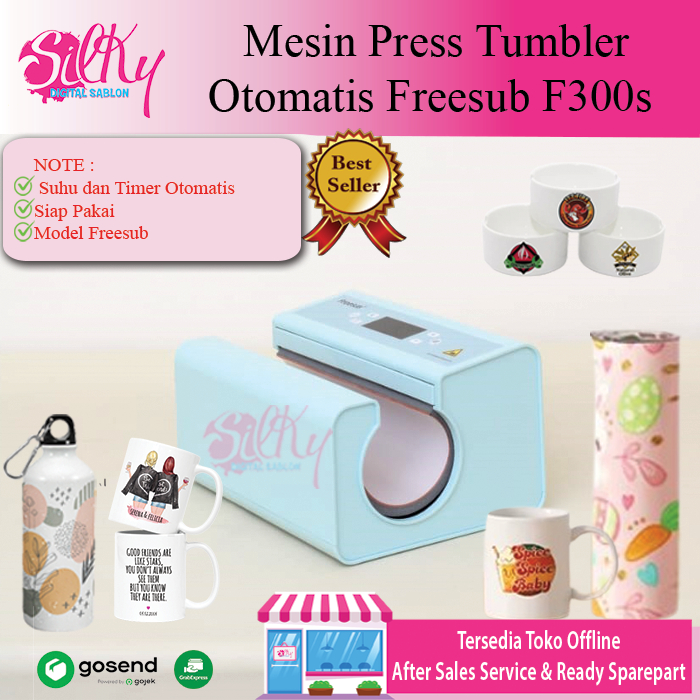 Mesin Press Mug Otomatis | Mesin Press Tumbler Automatic | Tumbler Mug Heat Press Pnuematic | Heat P