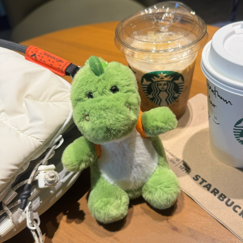 Charmie | Dino Bag Charm Backpack Gantungan Tas Dinosaurus Ransel Lucu Alpukat Stroberi Wortel Cute 