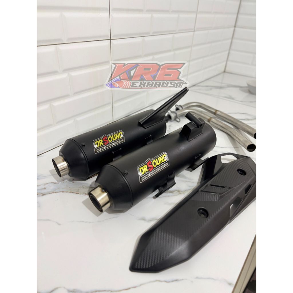 Desyallshop Knalpot Dr Sound Copy Cms Pnp Vario Beat Aerox Nmax Pcx Mio Fino Scoopy Fazio Dll