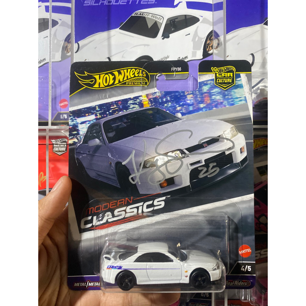 Hot Wheels R33 Greddy Sign (TTD) Kenji
