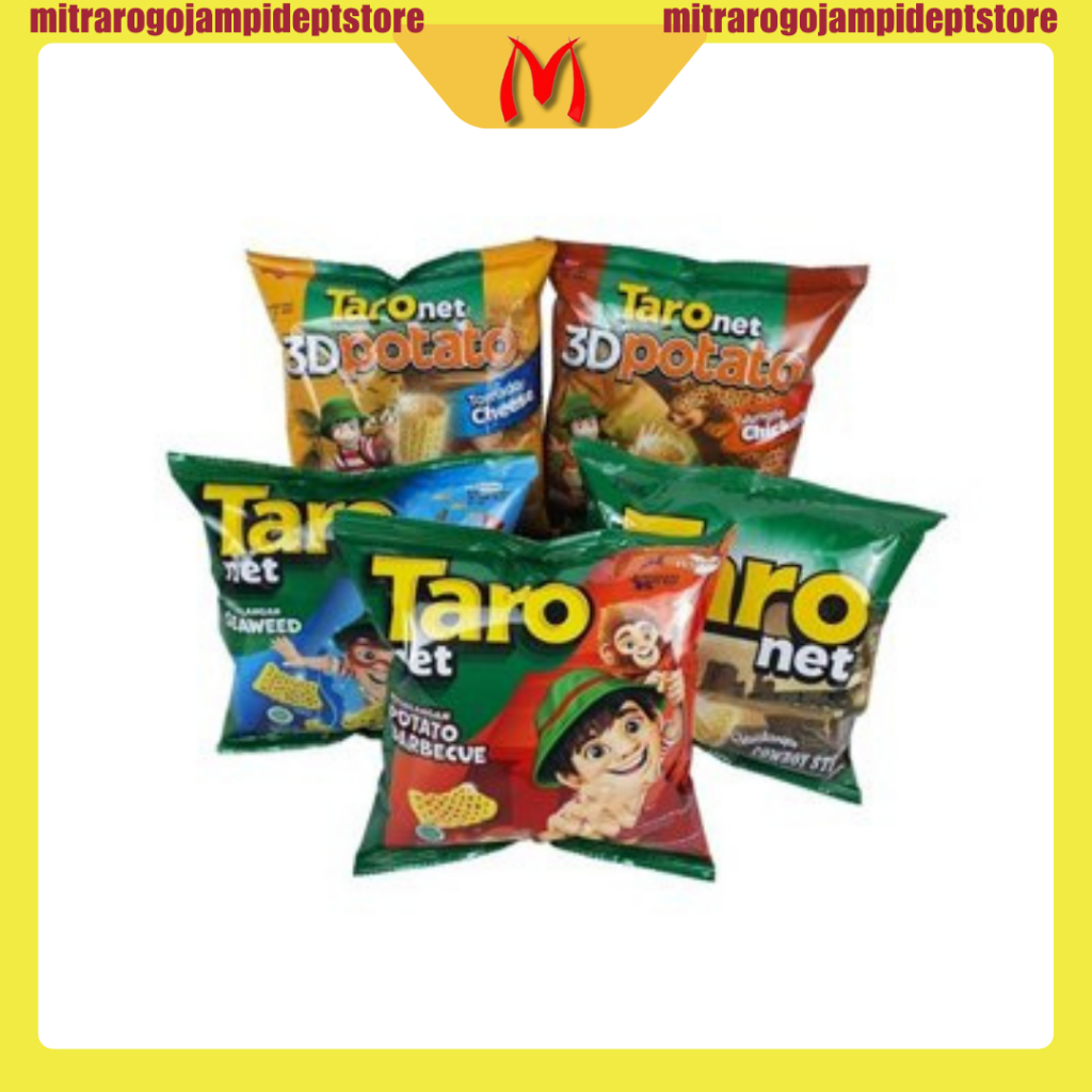 

Taro Net 32 gr all Varian | BBQ | Seaweed | Steak