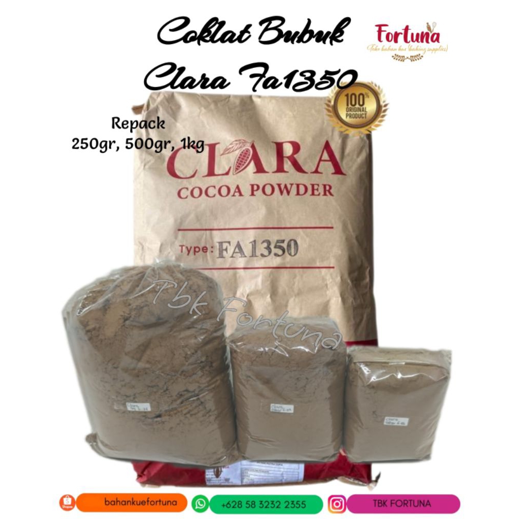 

Coklat Bubuk Clara FA1350 per 250gr