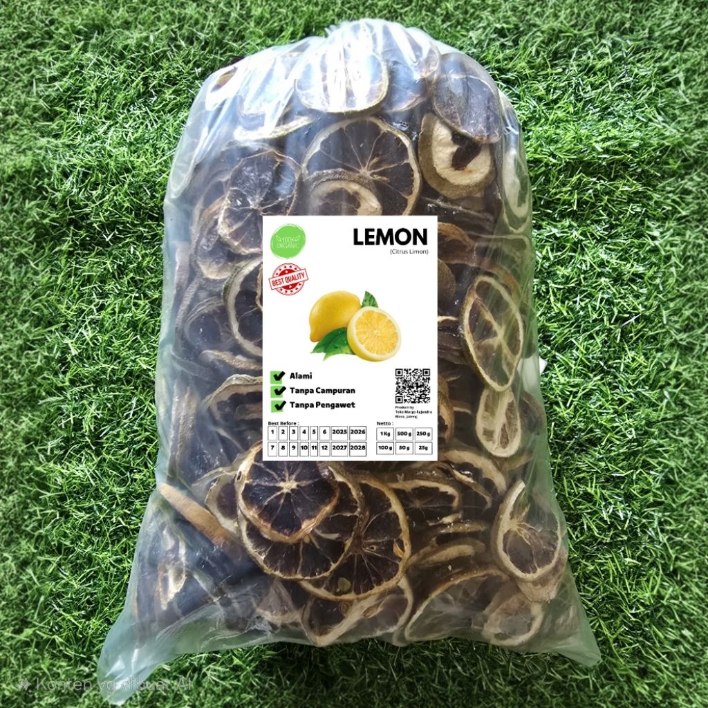 

Lemon Kering Bubuk 1kg Buah Lemon Kering/Serbuk Teh Diet