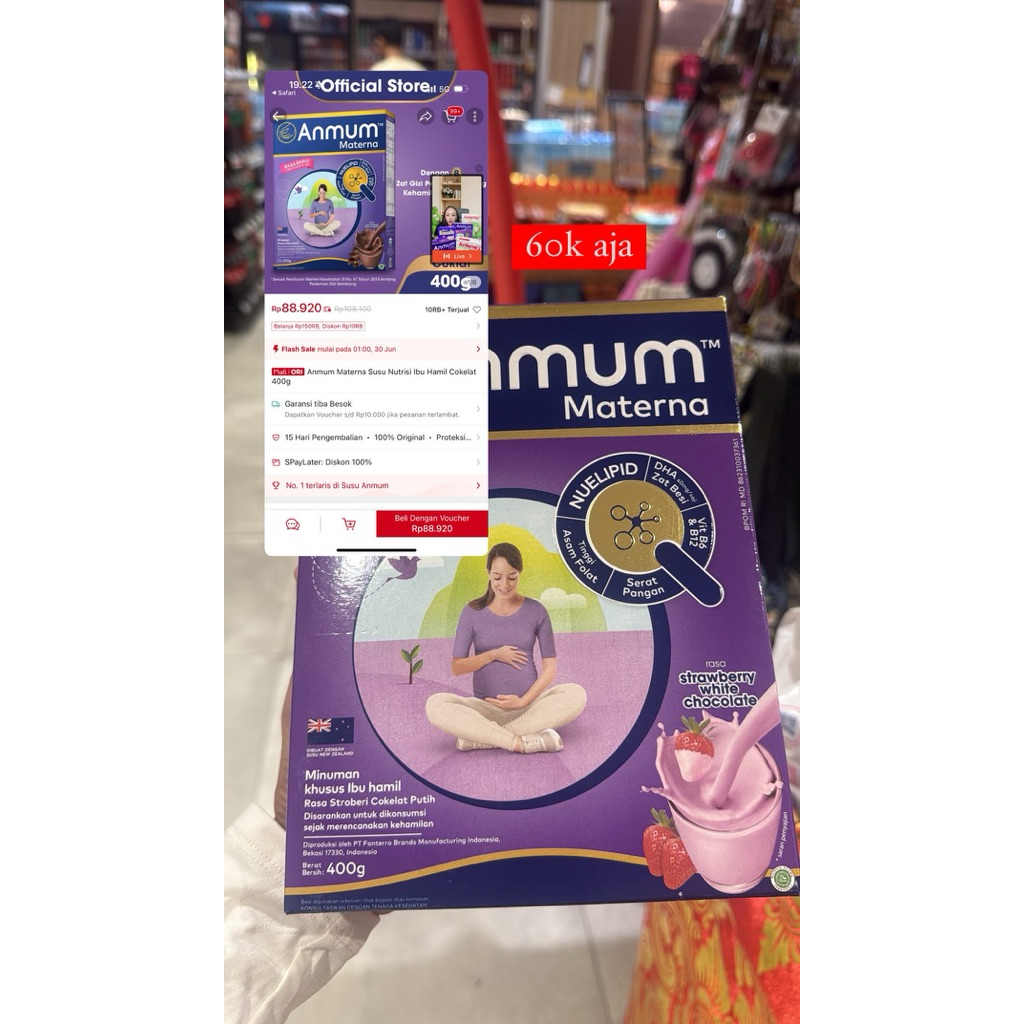 SUSU ANMUM MATERNA murah meriah