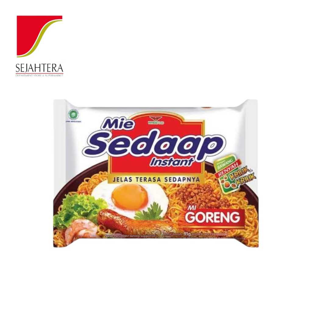 

Mie Sedaap Goreng 90g – Mi Instan Goreng Lezat dengan Bumbu Mantap