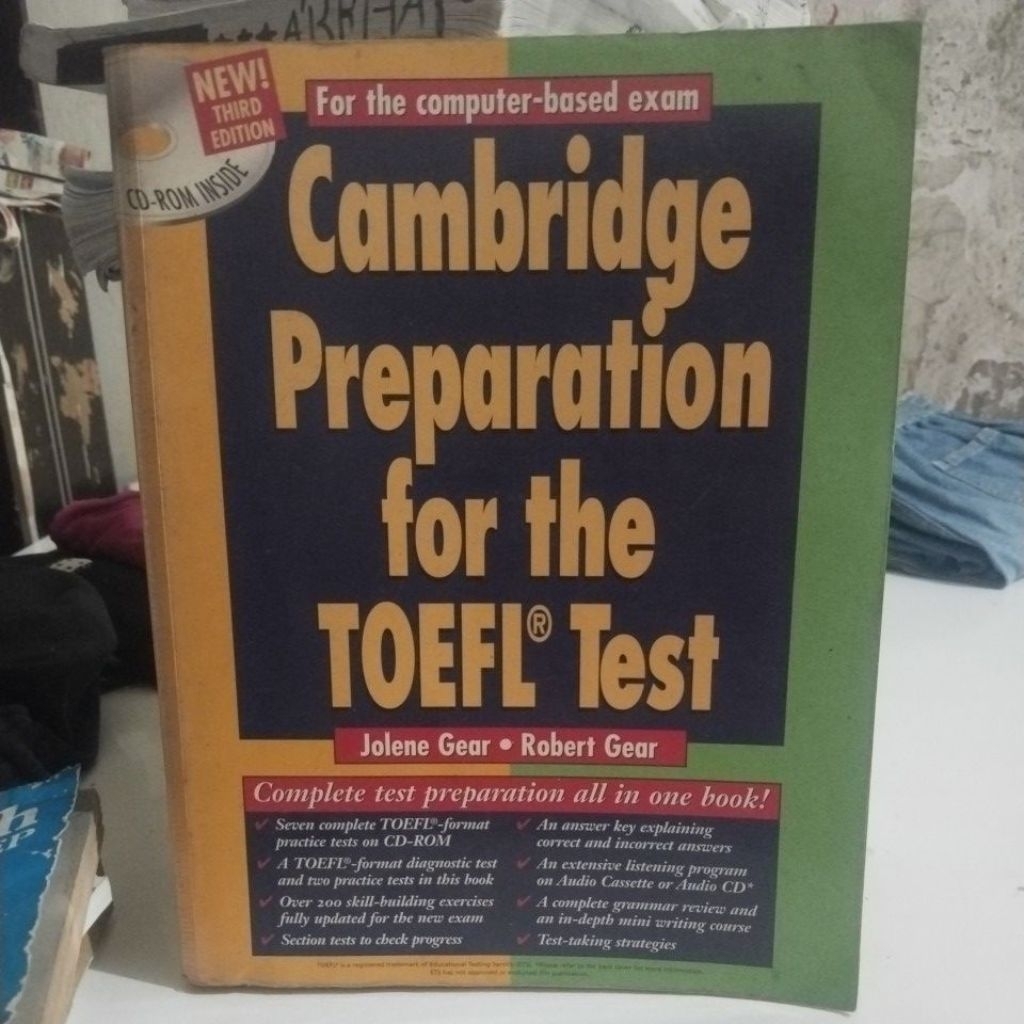 buku Cambridge Preparation for the Toefl Test