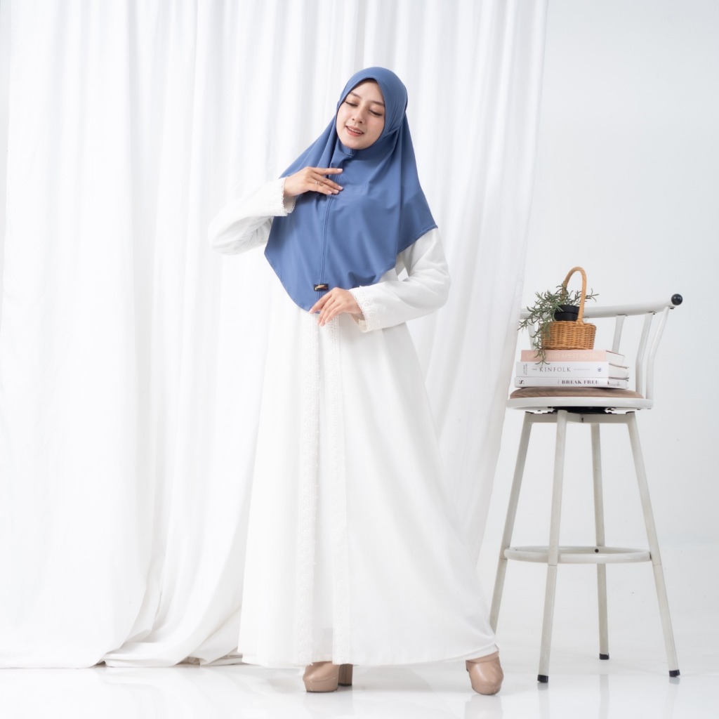 JUMA Hijab Syria Jilbab Malay Tali Non Pad Jersey Premium Adem Nyaman