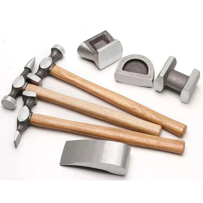 Isi 7Pcs Palu Ketok Magic Set Palu Ketok Mobil Serbaguna Palu Ketok Body Repair Alat Ketok Magic