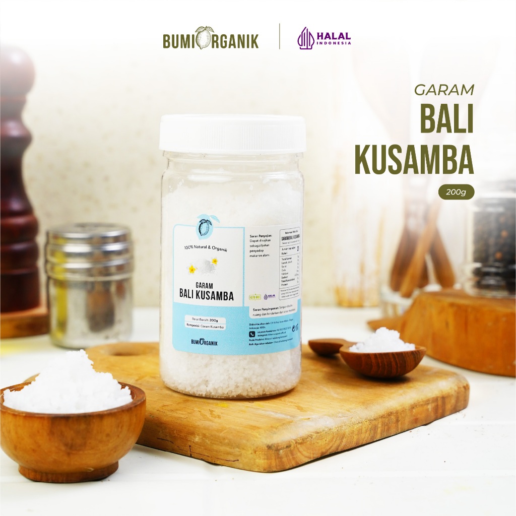 

GARAM KUSAMBA ORGANIK BALI 200G GARAM LAUT MURNI PREMIUM ASLI TANPA CAMPURAN ASLI 100% ORIGINAL / KUSAMBA SEA SALT / GARAM BALI KUSAMBA / GARAM KUSAMBA ORGANIK / KUSAMBA SEA SALT / NUTRIFARM / BRAGG/ DARI BUMI /GEMELI LEMOVITA NUTRILOGY OFFICIAL BEORGANIK