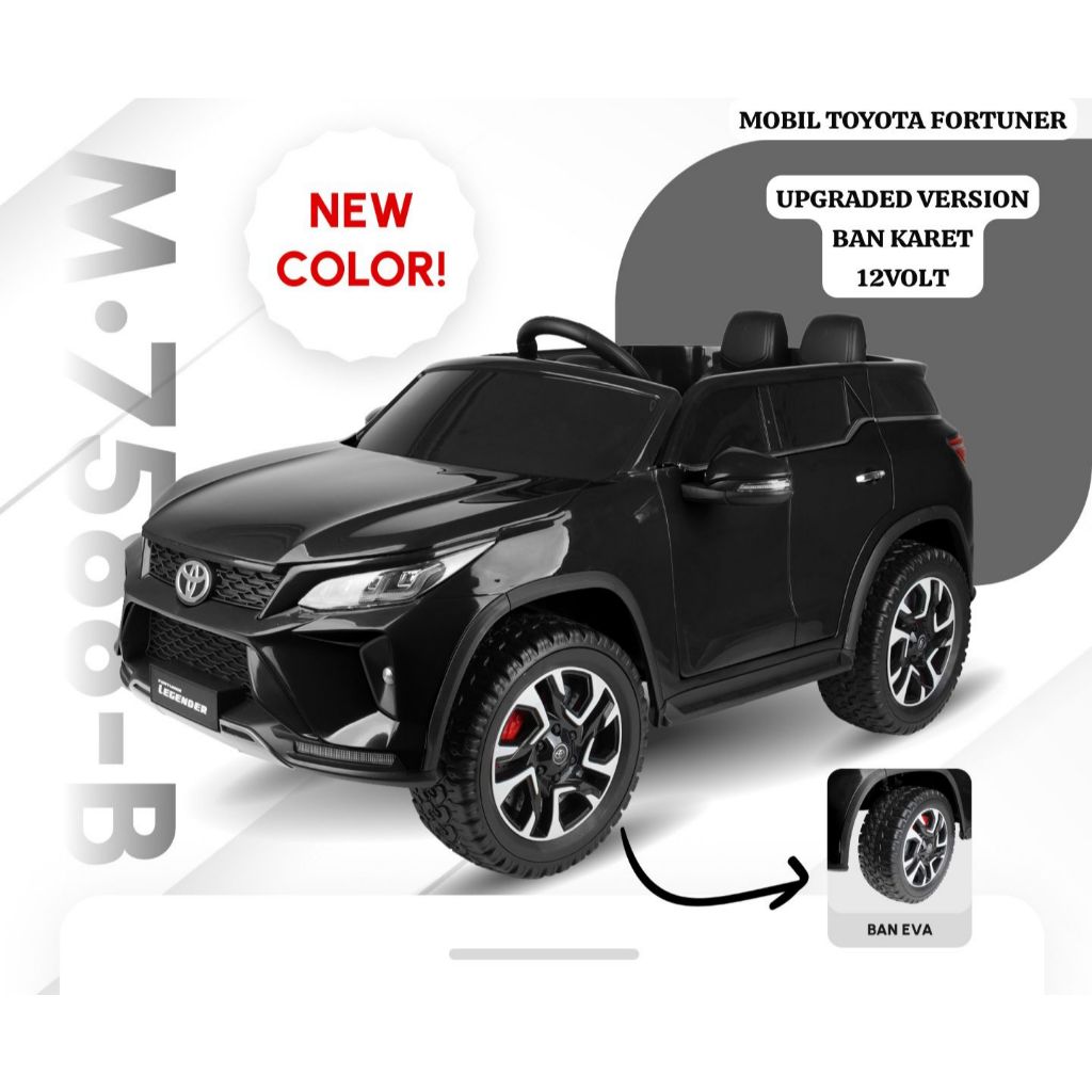 Gosend Mobil Aki Anak Pmb Toyota Fortuner Legender Dual Mainan Mobil Aki