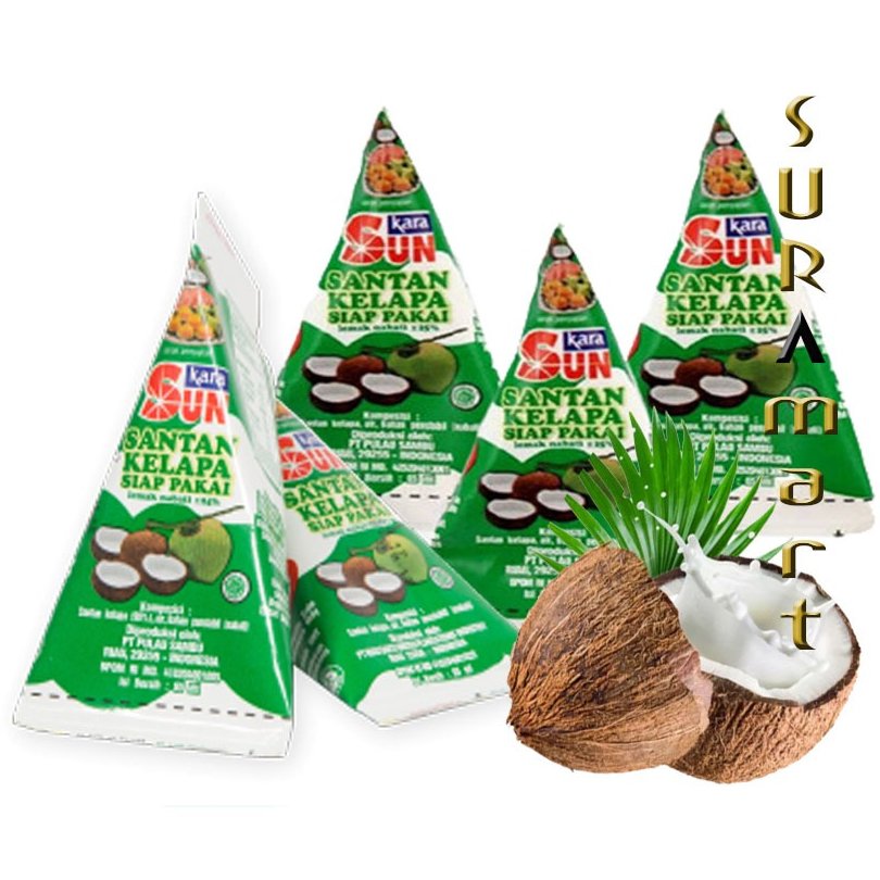 

(5 Pcs x 65 ml) SUN KARA Santan kelapa Cair