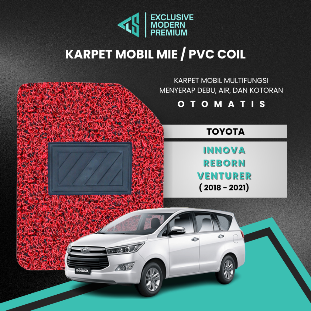 Karpet Mobil Mie Toyota Innova Reborn Venturer 2018 2019 2016 2017 2018 2019 2021 2022 2023 2024