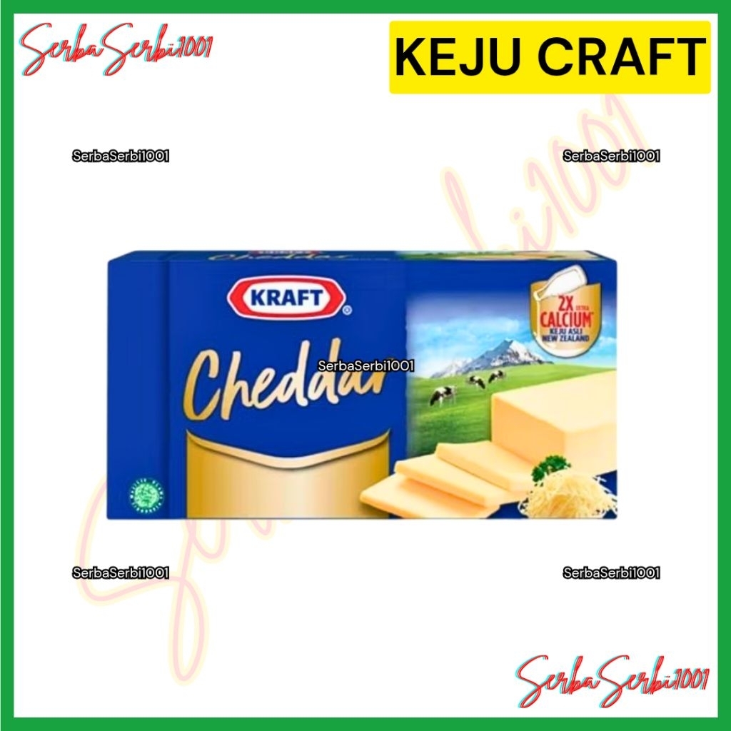 

BLOK KEJU KRAFT CHEDDAR 160 GR / CHEESE BLOCK