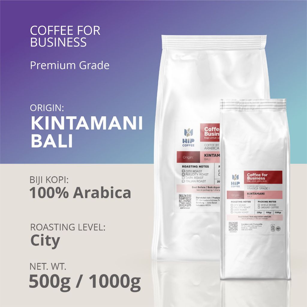 

BALI KINTAMANI - Arabica Roasted Beans Coffee