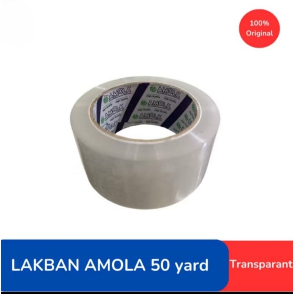 

Lakban Amola 50 Yard transparant