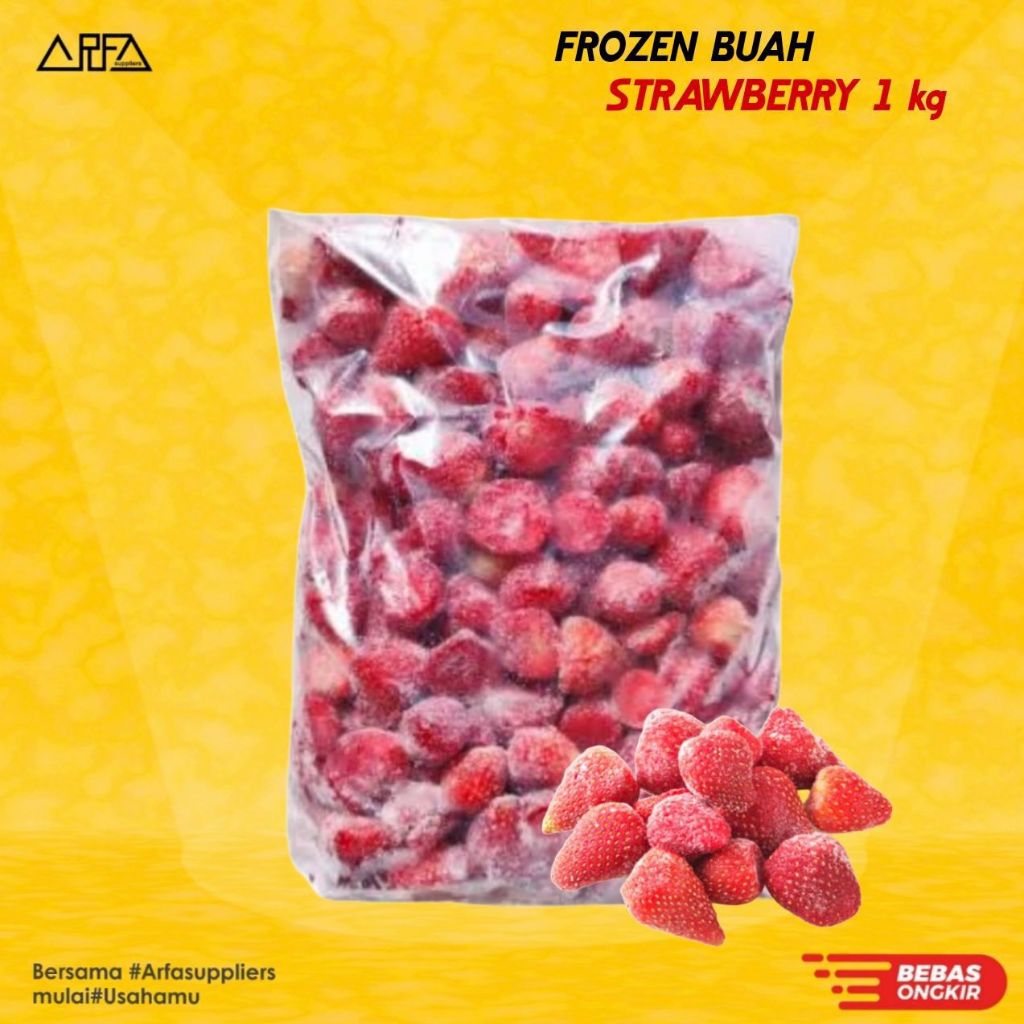 

1kg Frozen Buah Strawberry