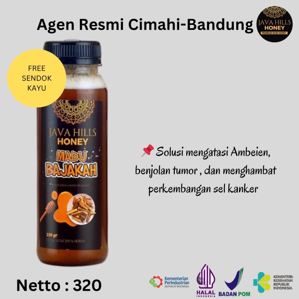 

Madu Baajakah 320 gr Java Hills Honey