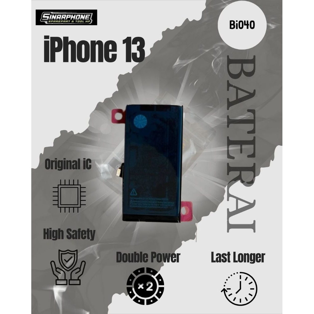 BATERAI IPHONE 13 | IPHONE 13 PRO | IPHONE 13 PRO MAX