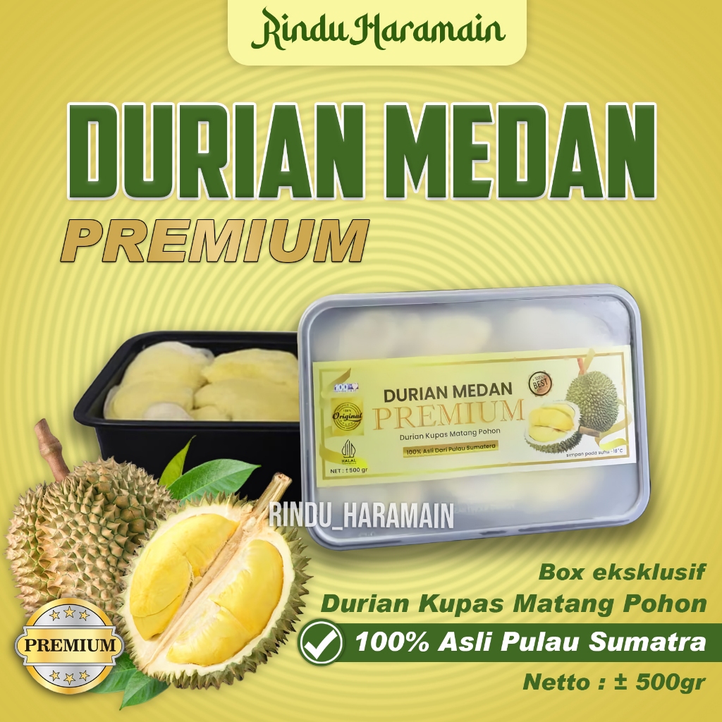 

Durian Kupas Medan Asli l Duren Kupas Mateng Pohon Premium