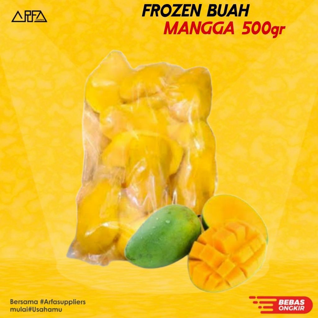 

500gr Frozen Buah Mangga Harummanis