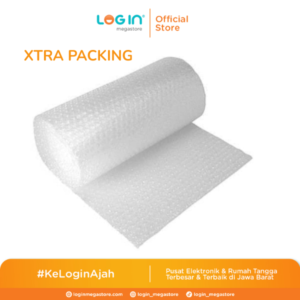 

XTRA PACKING BUBBLE WRAP UNTUK XTRA KEAMANAN PENGIRIMAN