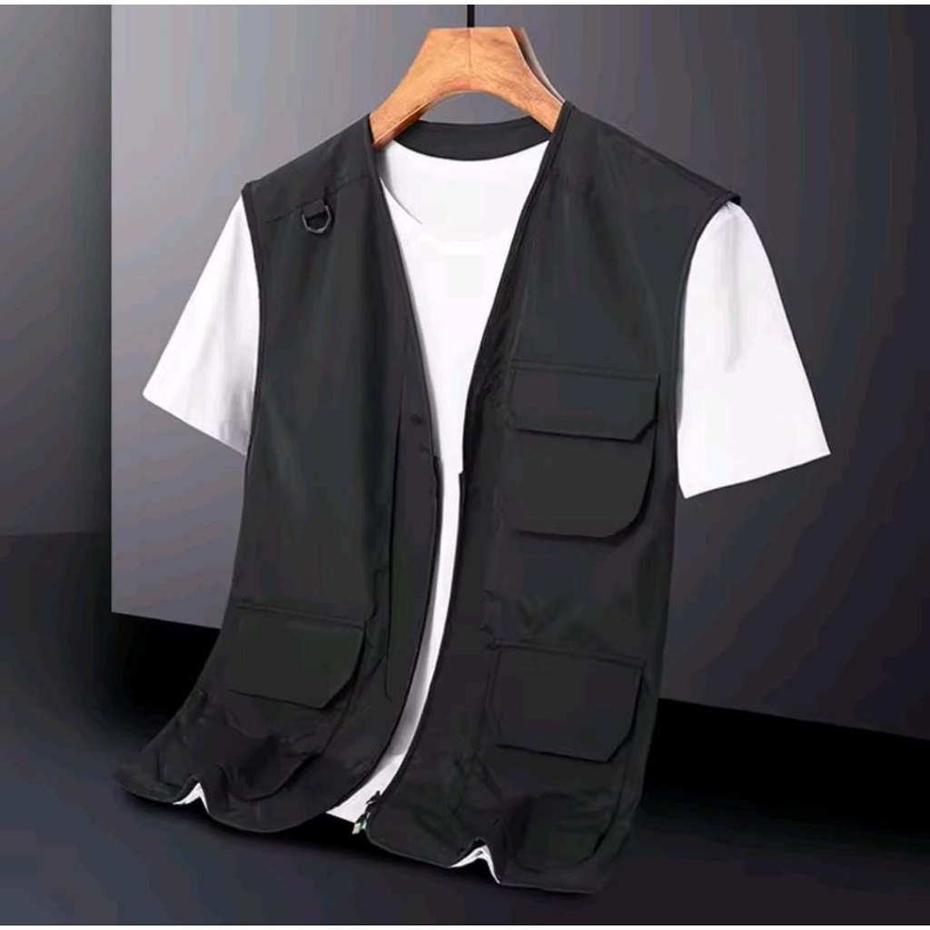 Vest Pria/Vest/Rompi/Rompi Pria/Rompi Motor/Rompi Proyek