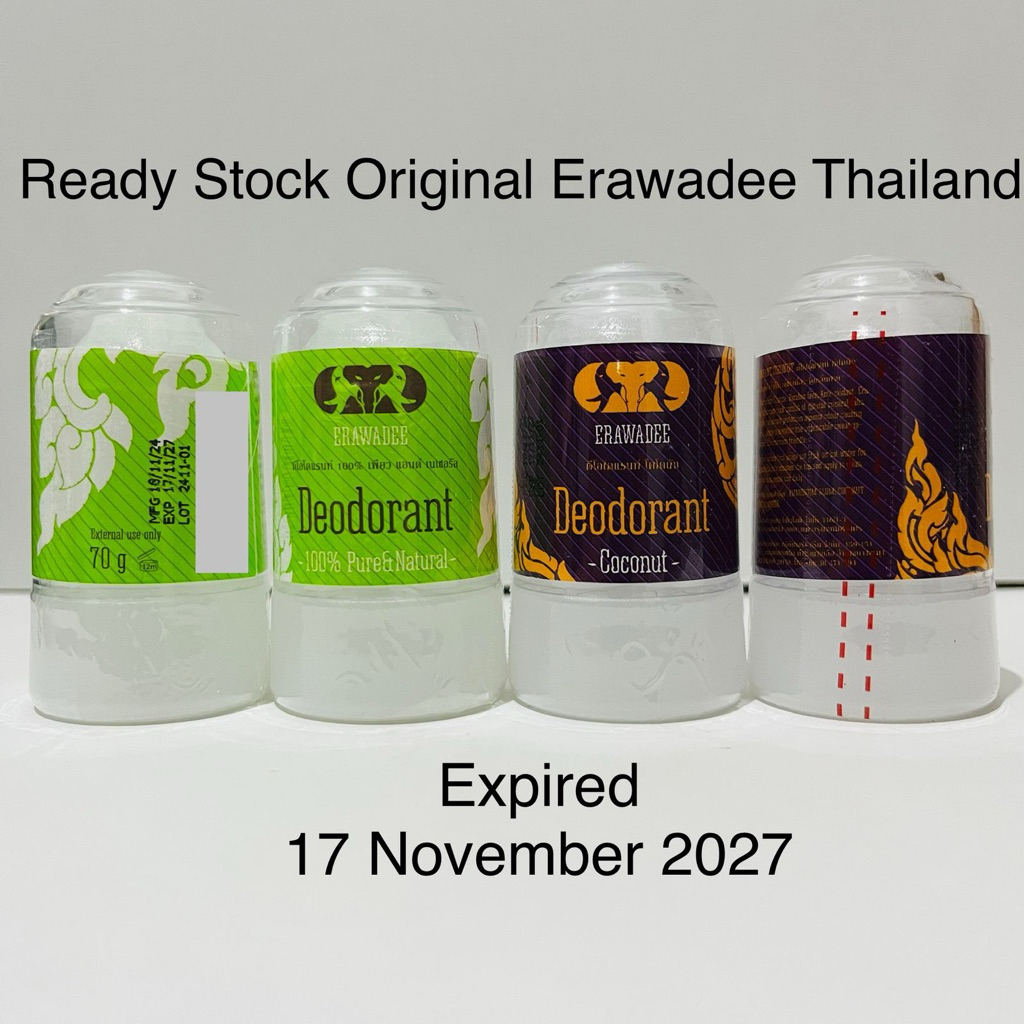 Erawadee Deodorant Thailand / Deodoran Erawadee Original Thailand varian Orisinal Coconut