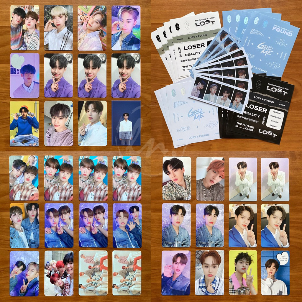 [CLEARANCE SALE] AB6IX PHOTOCARD PC (WOOJIN / DAEHWI / DONGHYUN / YOUNGMIN / WOONG) VIVID 6IXENSE B: