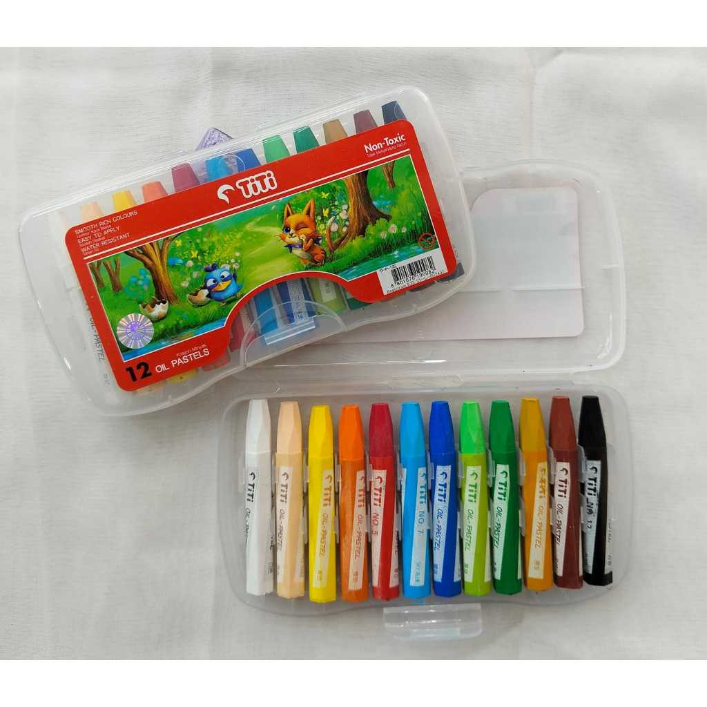 

TITI OIL PASTEL 12 WARNA / CRAYON