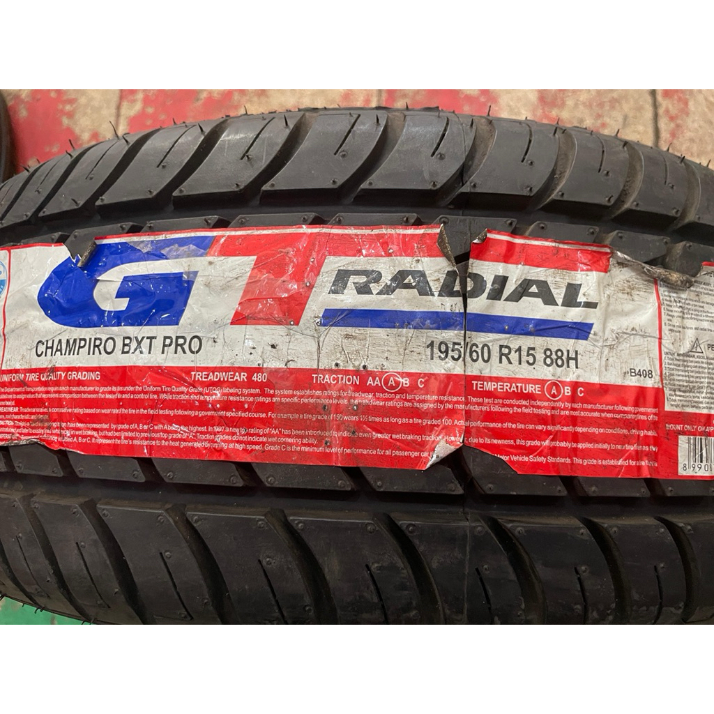 Ban GT Radial BXT Pro 195/60 R15