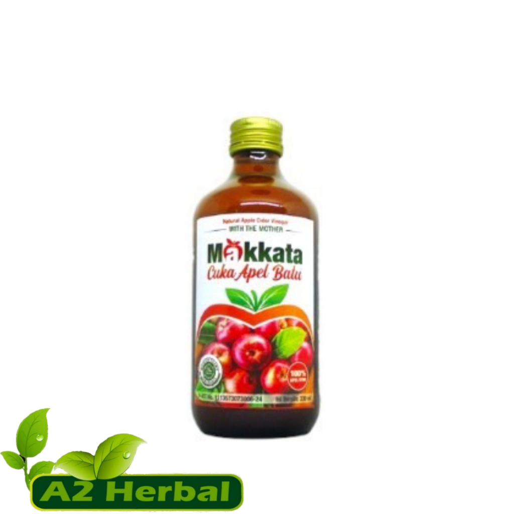 

Cuka Apel Makkata 330 Ml Original || Cuka Apel Makkata With The Mother ||