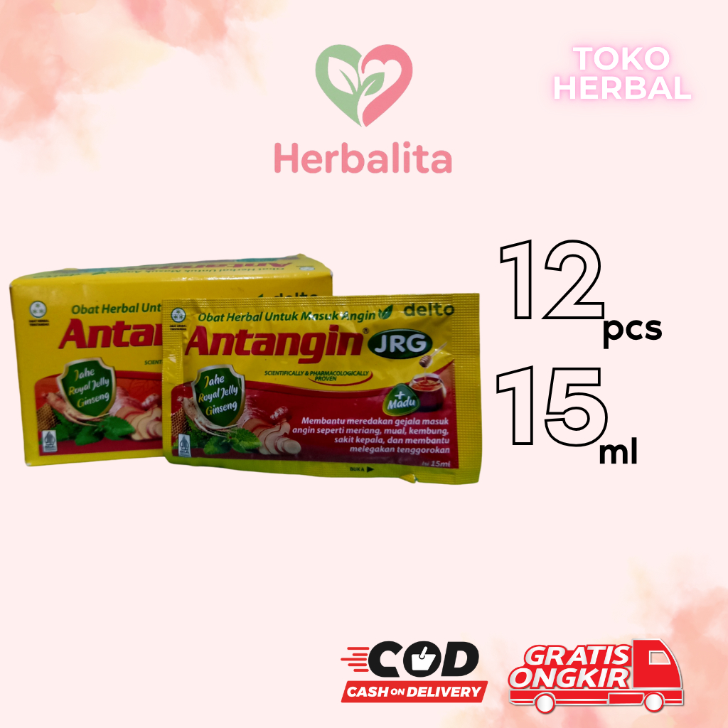 

Antangin JRG sirup untuk masuk angin 12 Bungkus 15 ml - Herbalinu