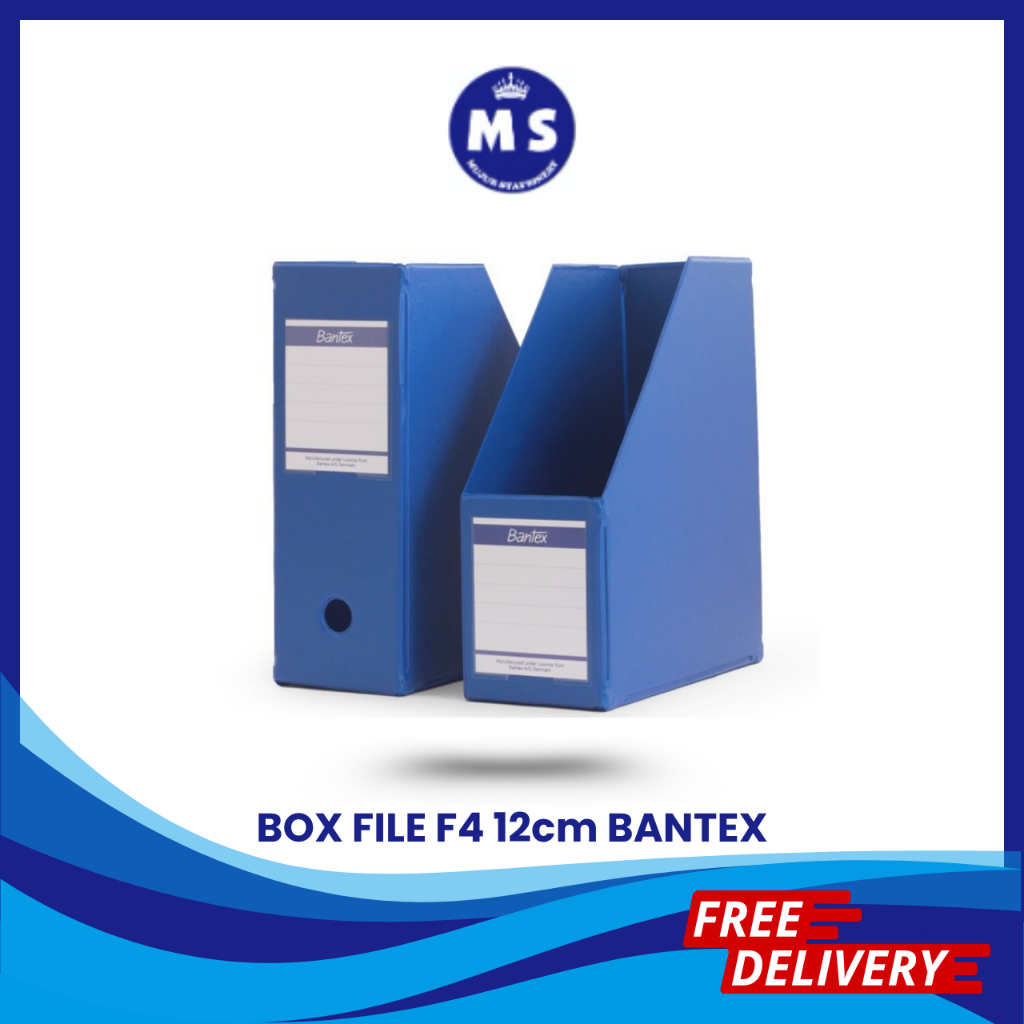 

BOX FILE F4 12CM BANTEX / ORGANIZER 4021