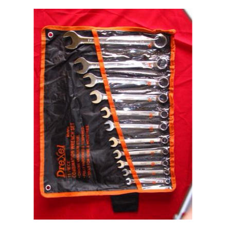 DREXEL Kunci Ring Pas set 11 pcs CRV 8-24 PER SET